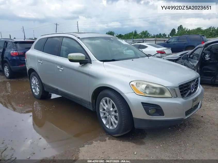 2010 Volvo Xc60 T6/T6 R-Design VIN: YV4992DZ5A2023651 Lot: 42551092