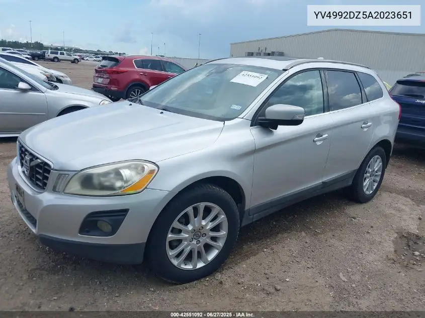 2010 Volvo Xc60 T6/T6 R-Design VIN: YV4992DZ5A2023651 Lot: 42551092