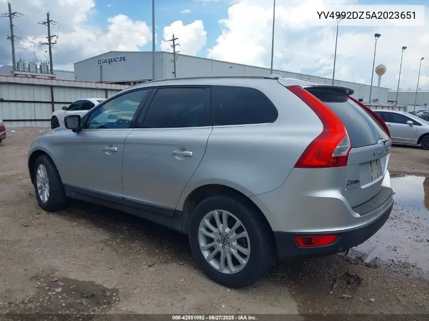2010 Volvo Xc60 T6/T6 R-Design VIN: YV4992DZ5A2023651 Lot: 42551092