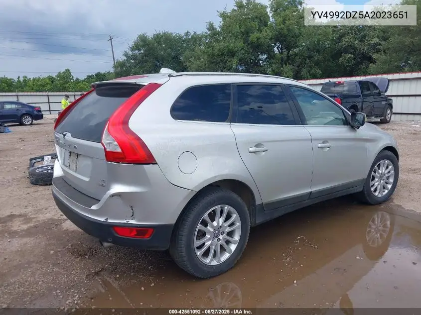 2010 Volvo Xc60 T6/T6 R-Design VIN: YV4992DZ5A2023651 Lot: 42551092
