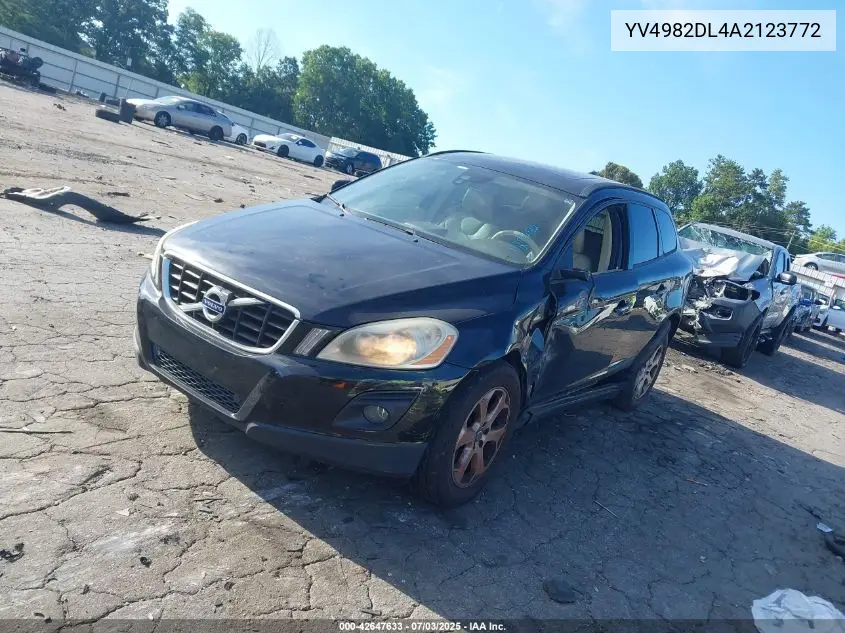 2010 Volvo Xc60 3.2 VIN: YV4982DL4A2123772 Lot: 42647633
