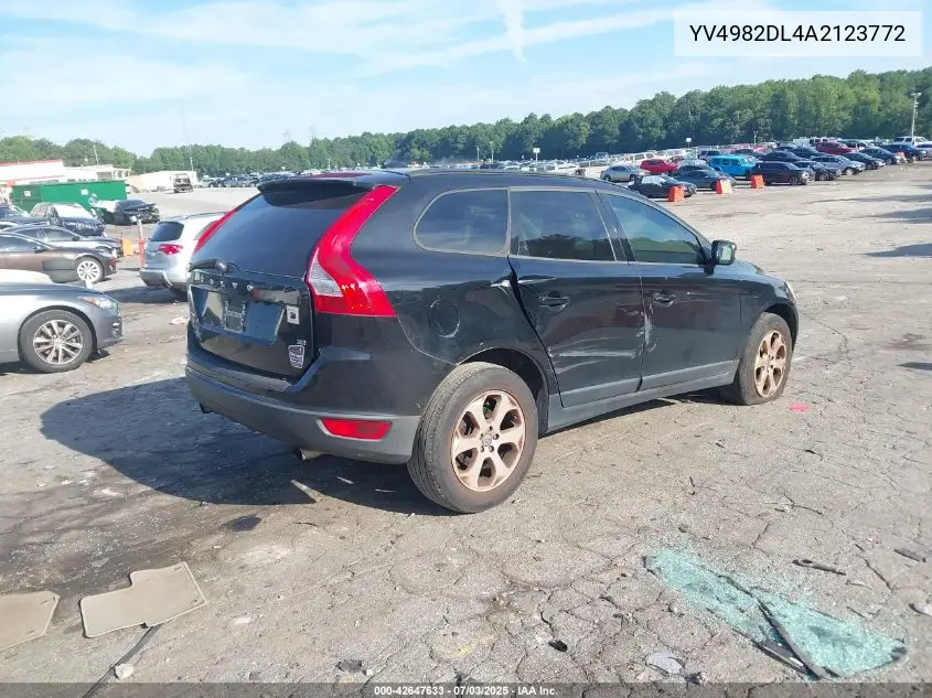 2010 Volvo Xc60 3.2 VIN: YV4982DL4A2123772 Lot: 42647633