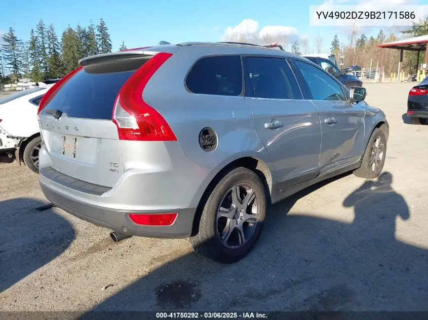 2011 Volvo Xc60 T6/T6 R-Design VIN: YV4902DZ9B2171586 Lot: 41750292