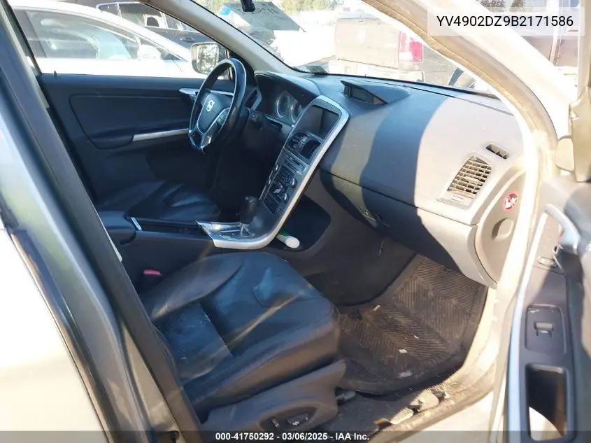 2011 Volvo Xc60 T6/T6 R-Design VIN: YV4902DZ9B2171586 Lot: 41750292