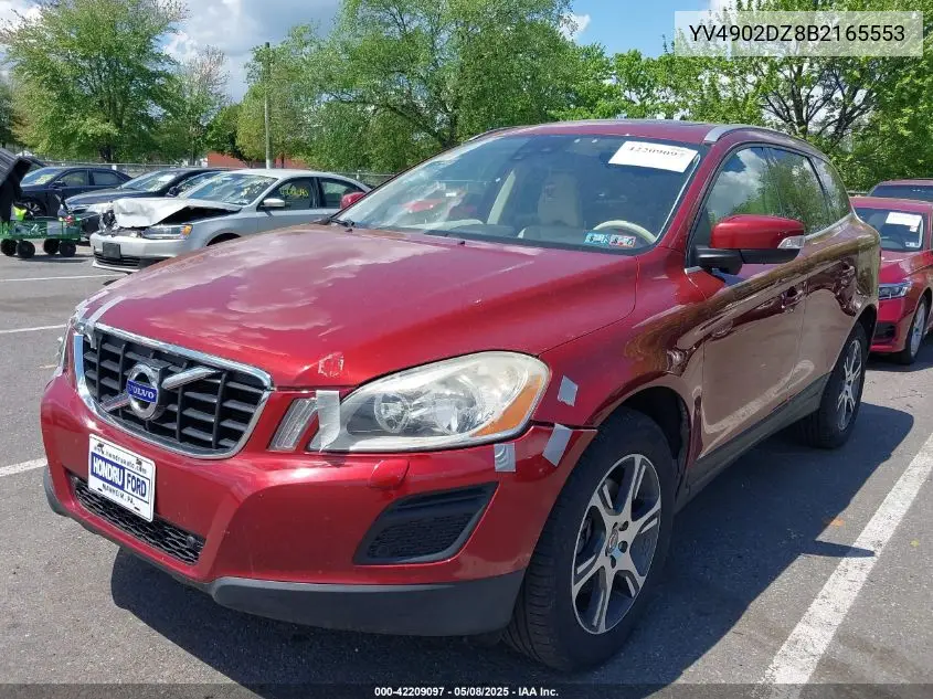 2011 Volvo Xc60 T6/T6 R-Design VIN: YV4902DZ8B2165553 Lot: 42209097