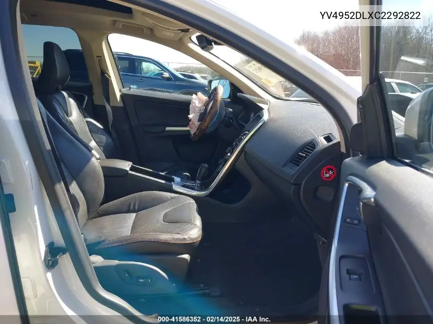 2012 Volvo Xc60 3.2 Premier VIN: YV4952DLXC2292822 Lot: 41586352