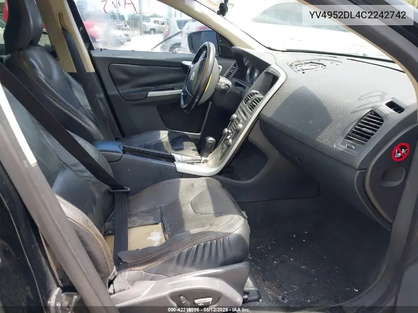2012 Volvo Xc60 3.2 Platinum VIN: YV4952DL4C2242742 Lot: 42219996