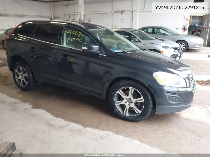 2012 Volvo Xc60 T6 R-Design VIN: YV4902DZ6C2291315 Lot: 42608705