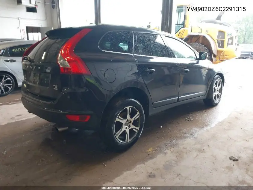 2012 Volvo Xc60 T6 R-Design VIN: YV4902DZ6C2291315 Lot: 42608705