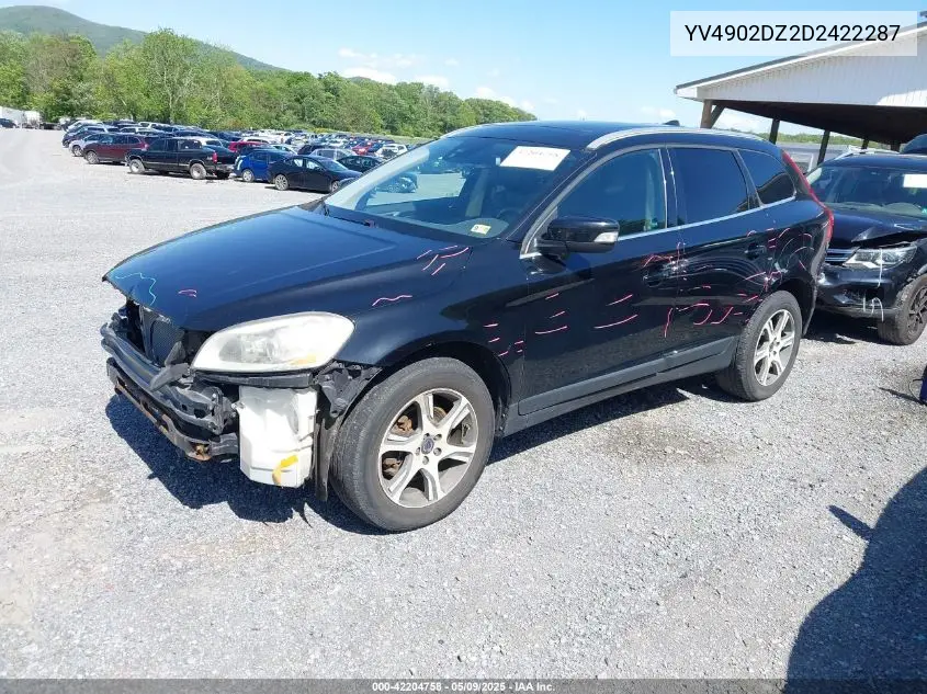2013 Volvo Xc60 T6 VIN: YV4902DZ2D2422287 Lot: 42204758