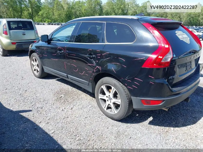 2013 Volvo Xc60 T6 VIN: YV4902DZ2D2422287 Lot: 42204758