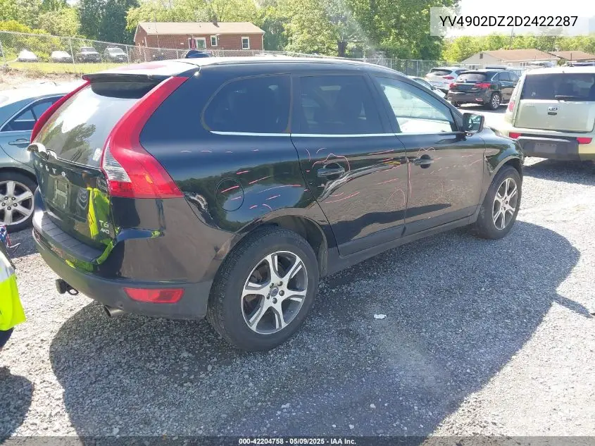 2013 Volvo Xc60 T6 VIN: YV4902DZ2D2422287 Lot: 42204758