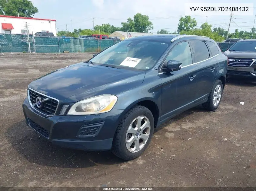 2013 Volvo Xc60 3.2 VIN: YV4952DL7D2408432 Lot: 42595964