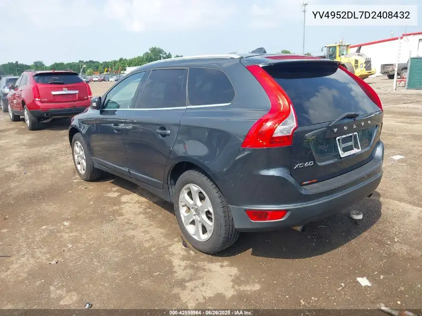 2013 Volvo Xc60 3.2 VIN: YV4952DL7D2408432 Lot: 42595964