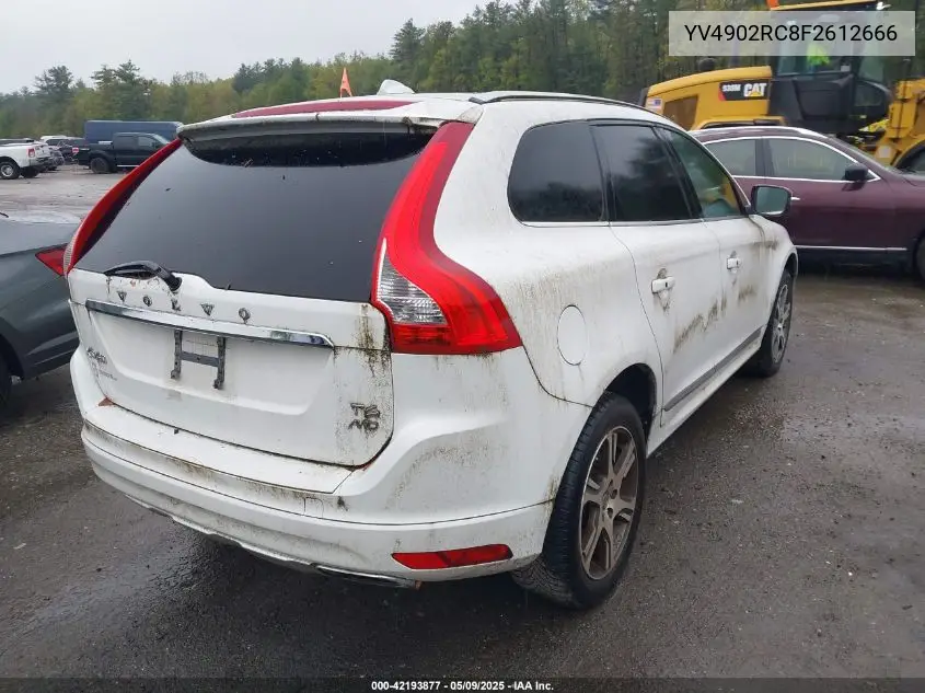 2015 Volvo Xc60 T6 Premier Plus VIN: YV4902RC8F2612666 Lot: 42193877
