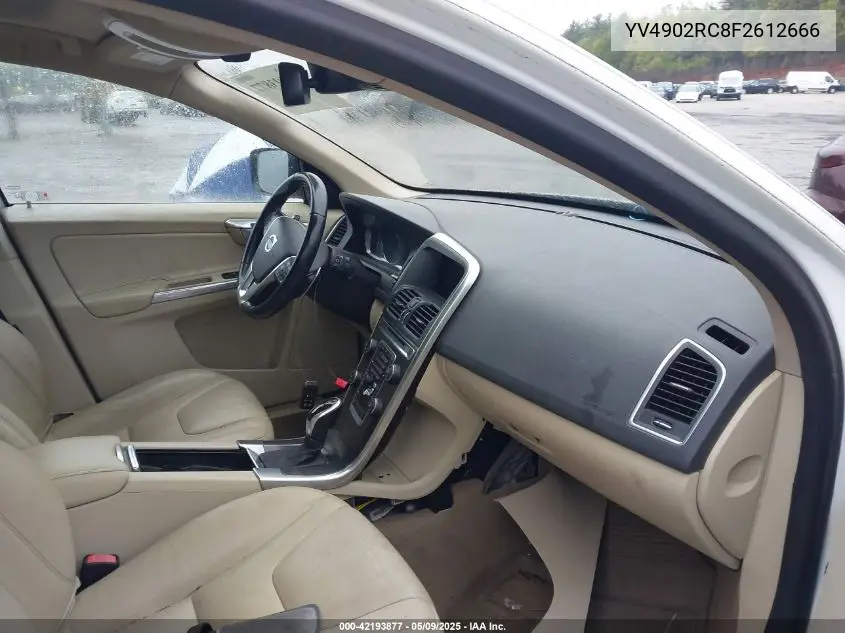 2015 Volvo Xc60 T6 Premier Plus VIN: YV4902RC8F2612666 Lot: 42193877