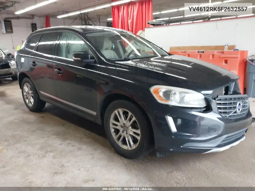 2015 Volvo Xc60 T5/T5 Premier VIN: YV4612RK5F2632557 Lot: 42257821
