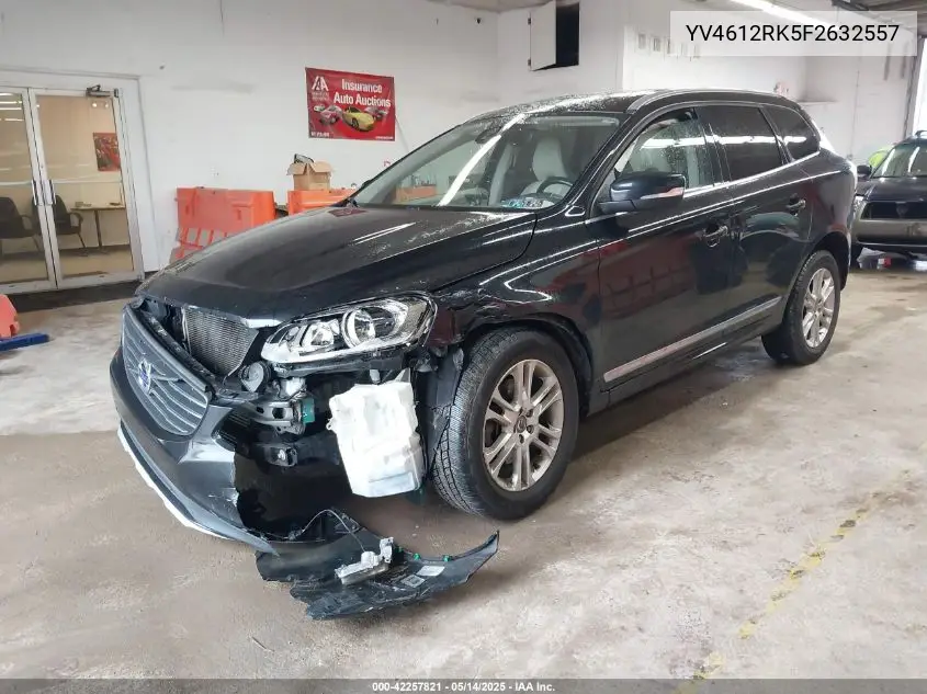 2015 Volvo Xc60 T5/T5 Premier VIN: YV4612RK5F2632557 Lot: 42257821
