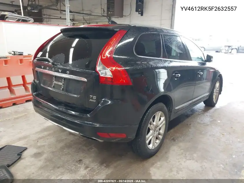 2015 Volvo Xc60 T5/T5 Premier VIN: YV4612RK5F2632557 Lot: 42257821