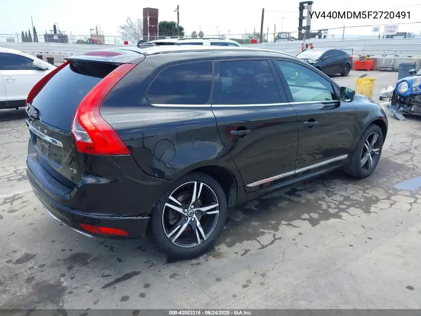 2015 Volvo Xc60 T5 Platinum VIN: YV440MDM5F2720491 Lot: 42583318