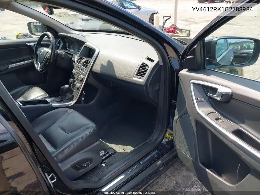 2016 Volvo Xc60 T5 Premier VIN: YV4612RK1G2788984 Lot: 42274989