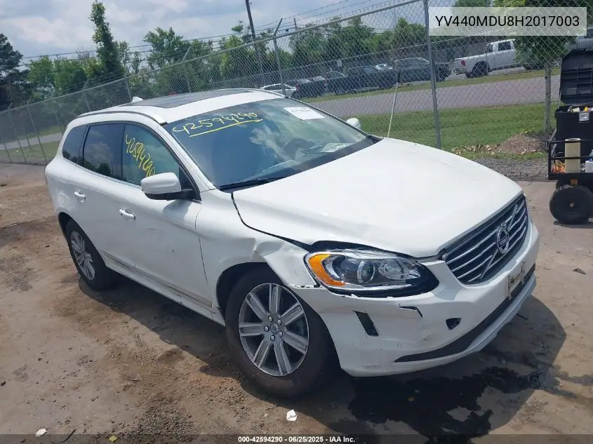 2017 Volvo Xc60 T5 Inscription VIN: YV440MDU8H2017003 Lot: 42594290