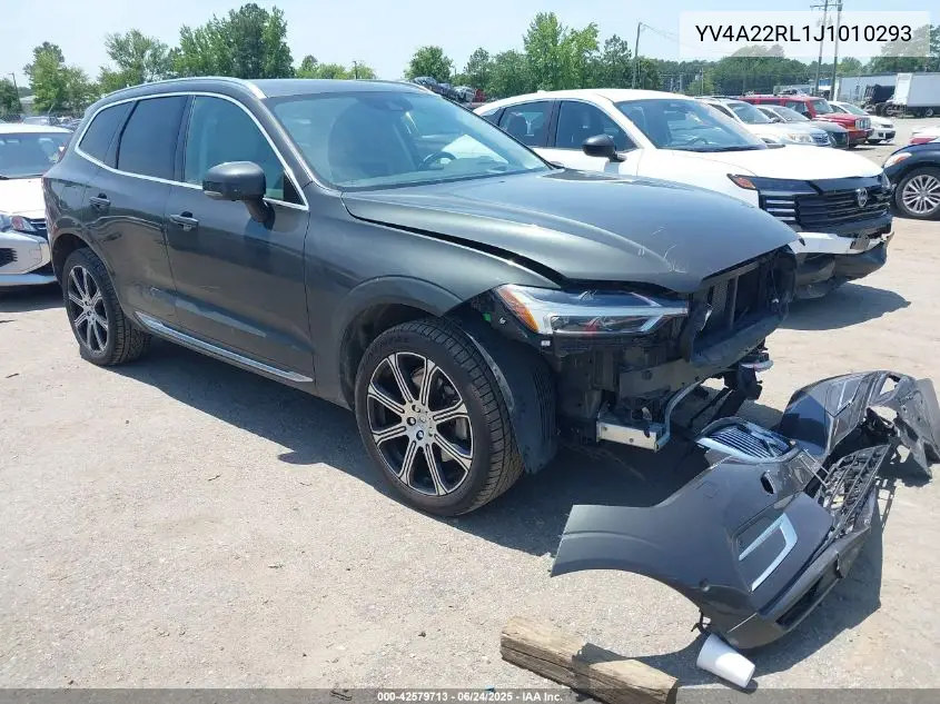 2018 Volvo Xc60 T6 Inscription VIN: YV4A22RL1J1010293 Lot: 42579713