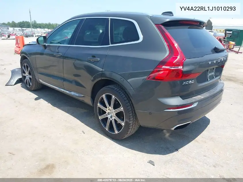 2018 Volvo Xc60 T6 Inscription VIN: YV4A22RL1J1010293 Lot: 42579713