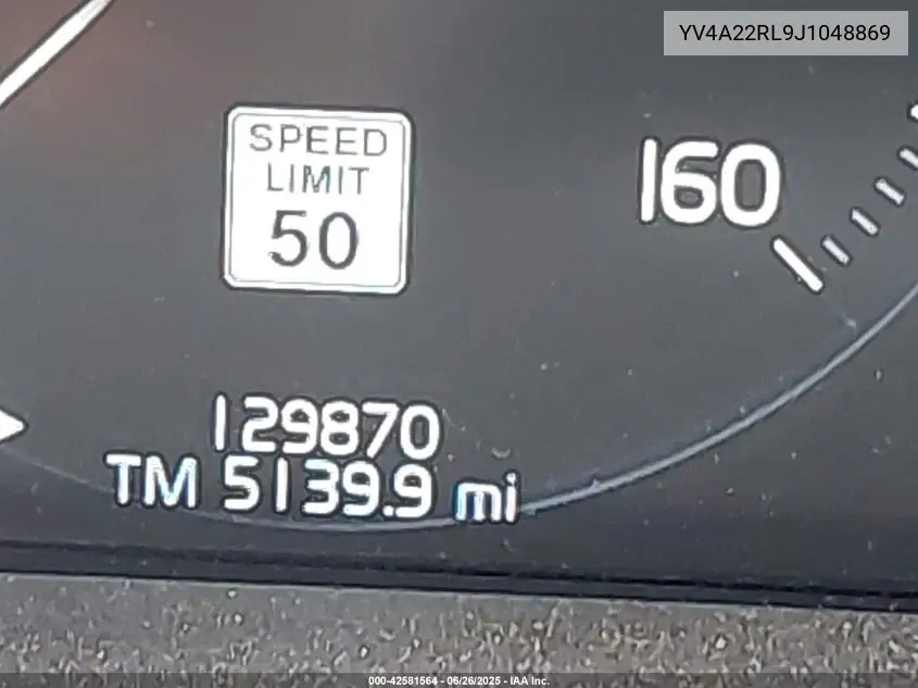 2018 Volvo Xc60 T6 Inscription VIN: YV4A22RL9J1048869 Lot: 42581564