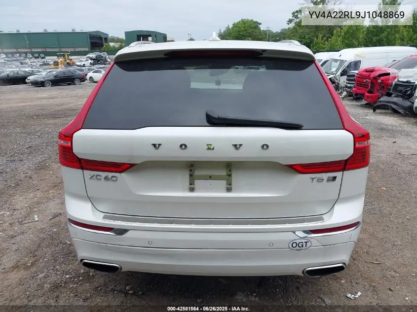 2018 Volvo Xc60 T6 Inscription VIN: YV4A22RL9J1048869 Lot: 42581564
