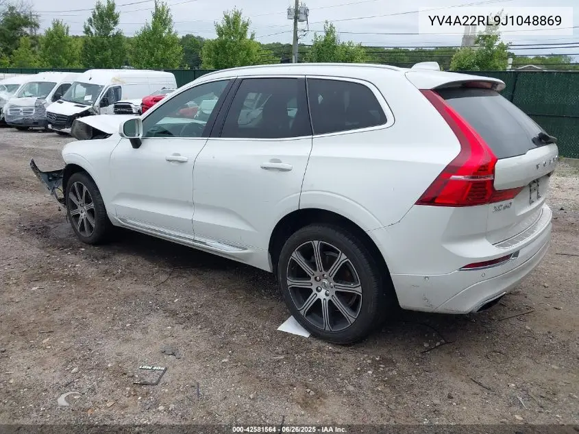 2018 Volvo Xc60 T6 Inscription VIN: YV4A22RL9J1048869 Lot: 42581564