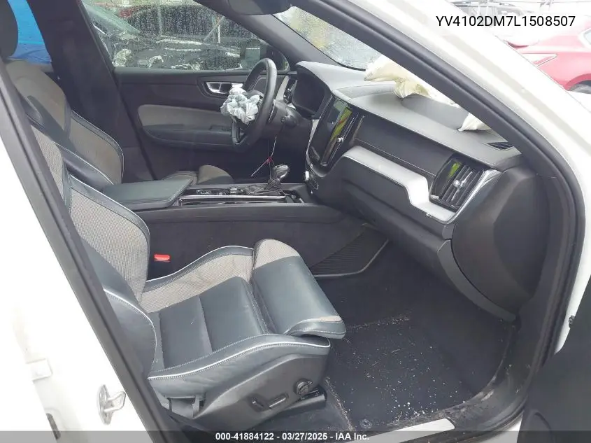 2020 Volvo Xc60 T5 R-Design VIN: YV4102DM7L1508507 Lot: 41884122