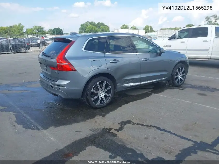 2020 Volvo Xc60 T5 Inscription VIN: YV4102DL2L1565298 Lot: 42617488