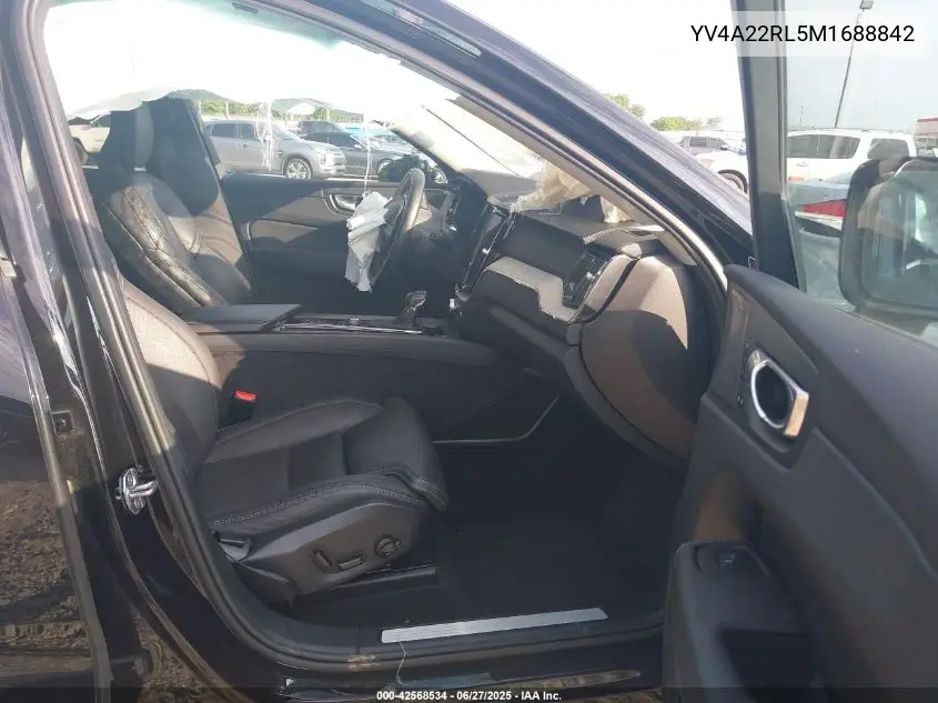 2021 Volvo Xc60 T6 Inscription VIN: YV4A22RL5M1688842 Lot: 42568534