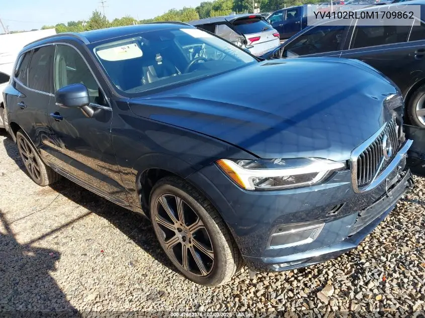2021 Volvo Xc60 T5 Inscription VIN: YV4102RL0M1709862 Lot: 42652376