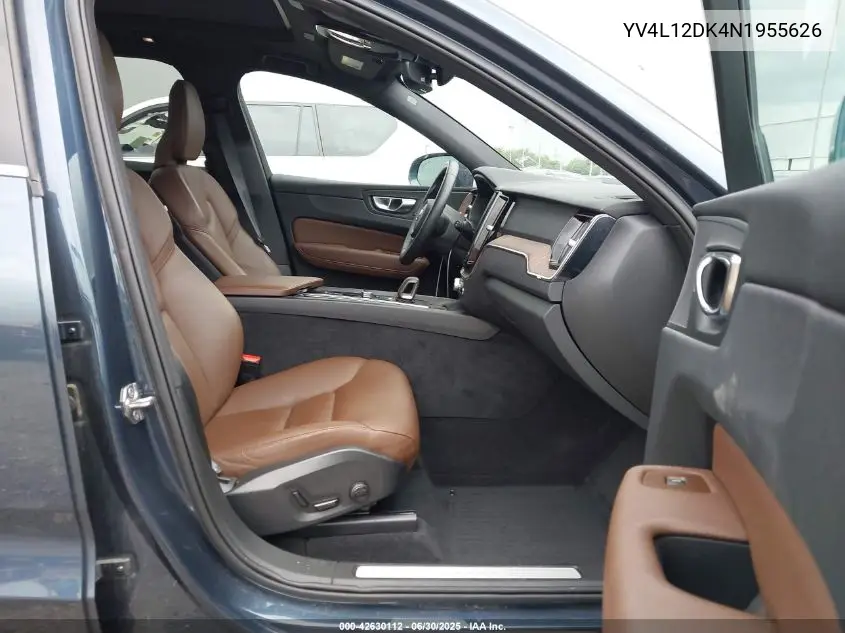 2022 Volvo Xc60 B5 Momentum VIN: YV4L12DK4N1955626 Lot: 42630112