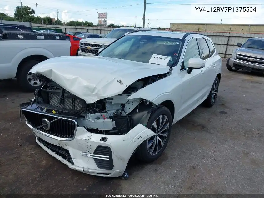 2023 Volvo Xc60 B5 Core VIN: YV4L12RV7P1375504 Lot: 42588443