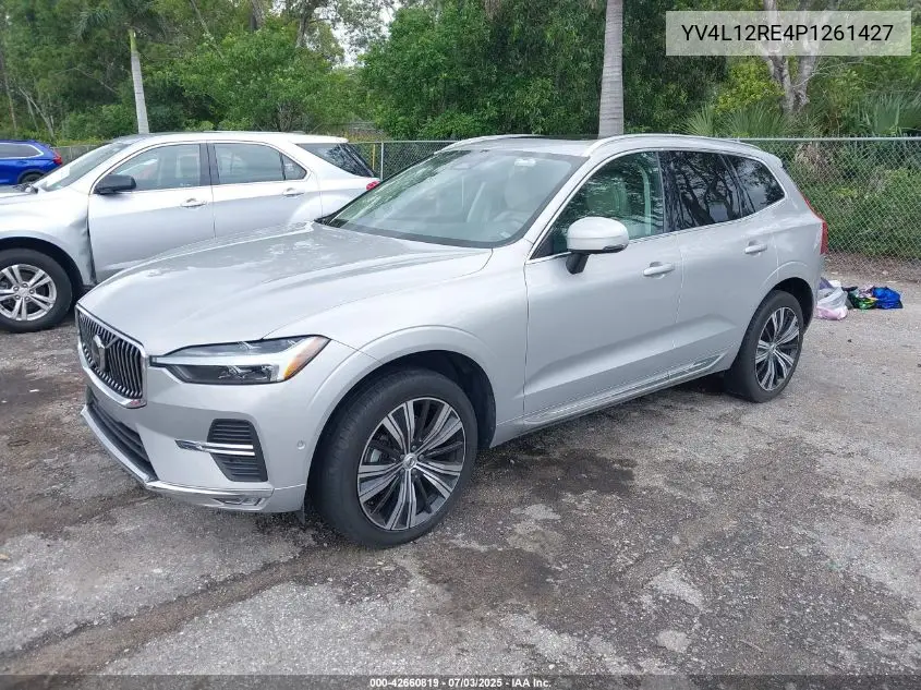 2023 Volvo Xc60 B5 Plus Bright Theme VIN: YV4L12RE4P1261427 Lot: 42660819