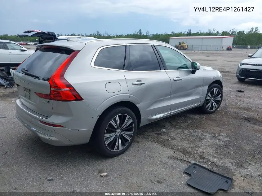 2023 Volvo Xc60 B5 Plus Bright Theme VIN: YV4L12RE4P1261427 Lot: 42660819
