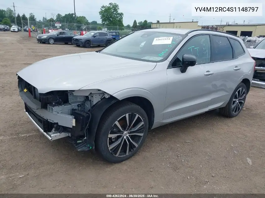 2025 Volvo Xc60 Plus VIN: YV4M12RC4S1148797 Lot: 42622924