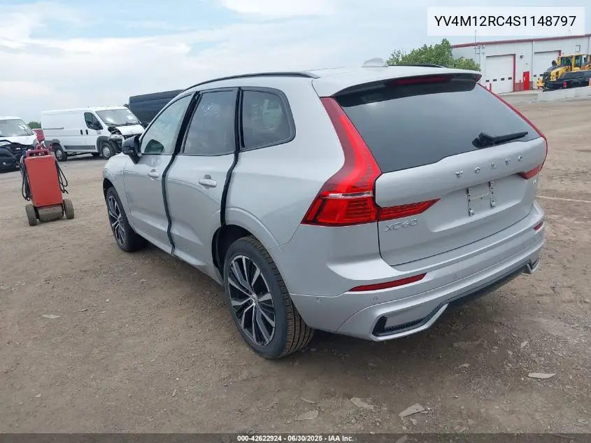 2025 Volvo Xc60 Plus VIN: YV4M12RC4S1148797 Lot: 42622924
