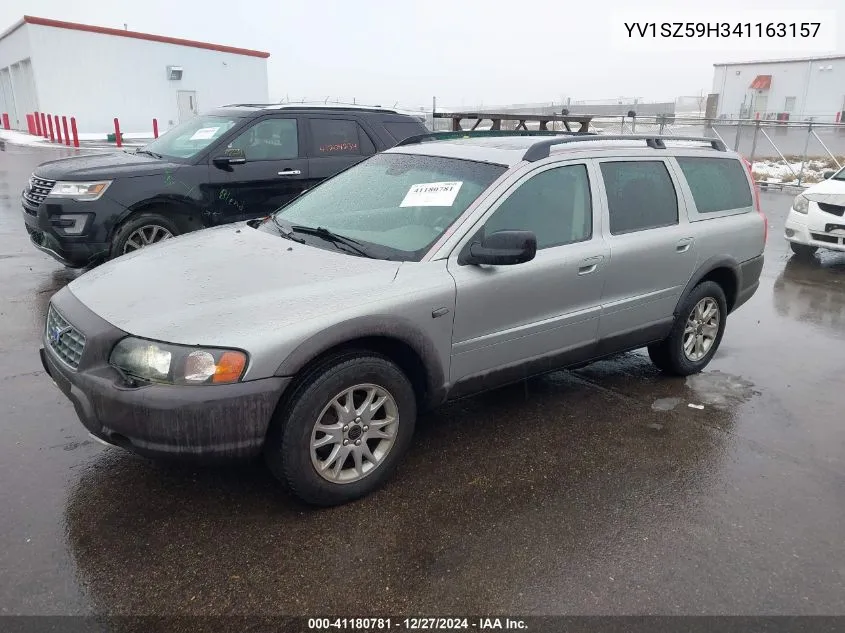 2004 Volvo Xc70 2.5T VIN: YV1SZ59H341163157 Lot: 41180781