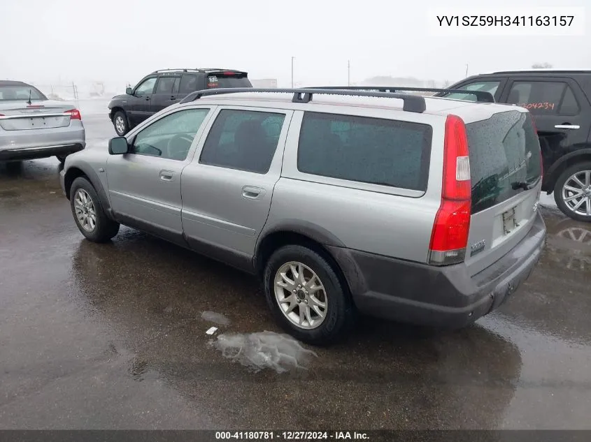 2004 Volvo Xc70 2.5T VIN: YV1SZ59H341163157 Lot: 41180781