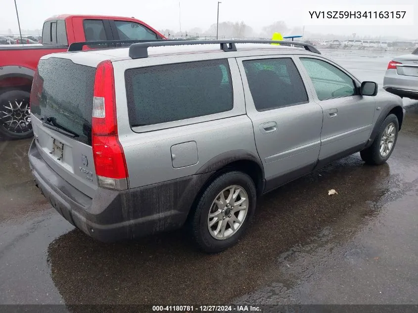 2004 Volvo Xc70 2.5T VIN: YV1SZ59H341163157 Lot: 41180781