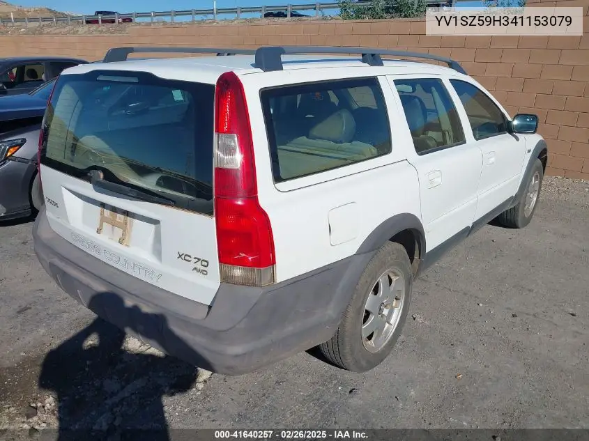 2004 Volvo Xc70 2.5T VIN: YV1SZ59H341153079 Lot: 41640257