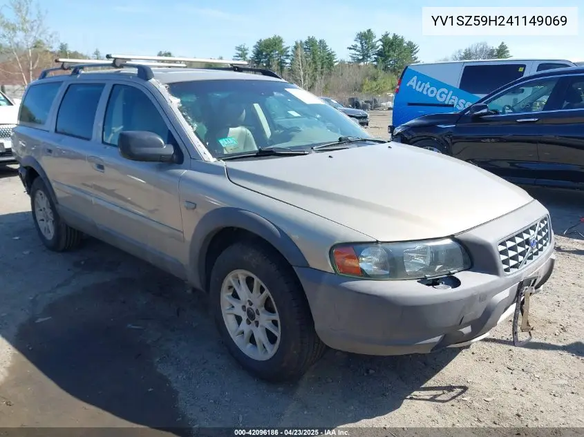 2004 Volvo Xc70 2.5T VIN: YV1SZ59H241149069 Lot: 42096186