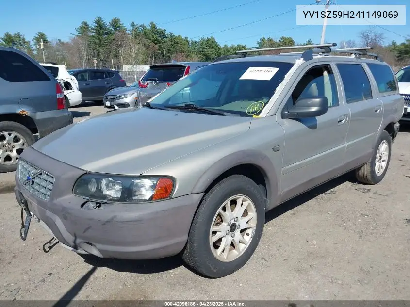 2004 Volvo Xc70 2.5T VIN: YV1SZ59H241149069 Lot: 42096186
