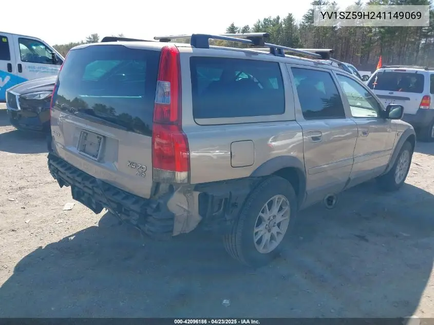 2004 Volvo Xc70 2.5T VIN: YV1SZ59H241149069 Lot: 42096186