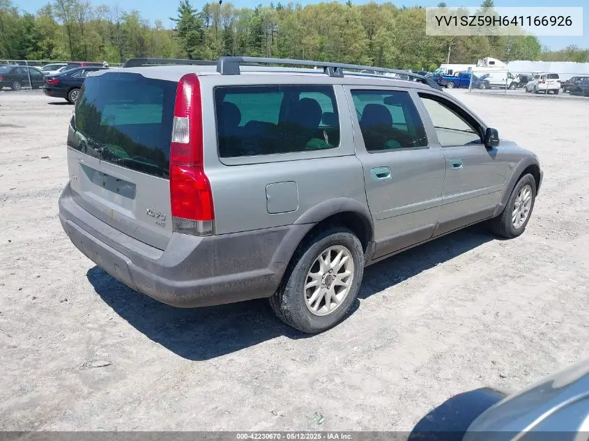 2004 Volvo Xc70 2.5T VIN: YV1SZ59H641166926 Lot: 42230670