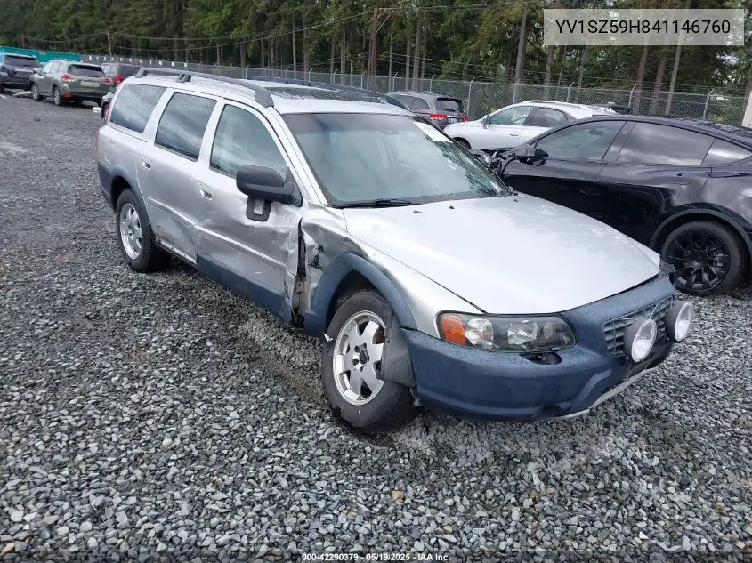 2004 Volvo Xc70 2.5T VIN: YV1SZ59H841146760 Lot: 42290379